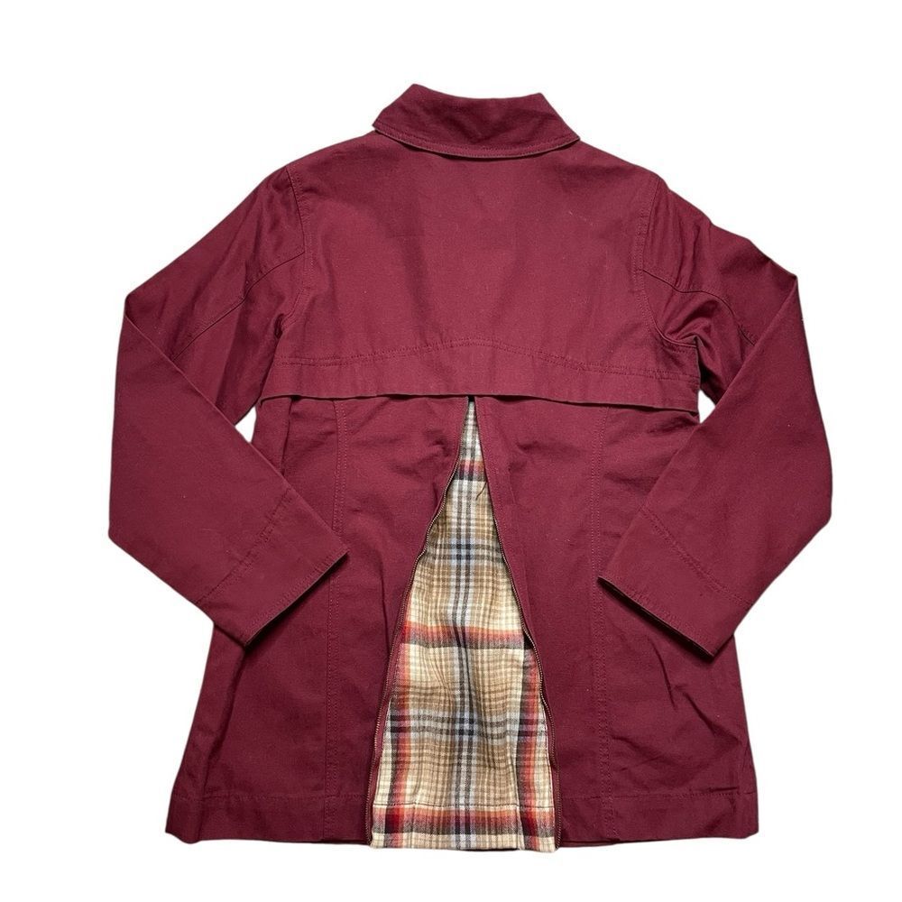 Pendleton Red Utility Jacket Structured Tailored … - image 3